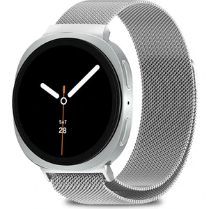Samsung Galaxy Watch 8 40MM / 44MM / 46MM Classic Uyumlu Milanes Örgü Hasır Metal Kordon