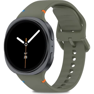 Samsung Galaxy Watch 8 40MM / 44MM / 46MM Classic Uyumlu Ip Işleme Detaylı Silikon Kordon
