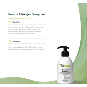Keratin Kolajen Besleyici Şampuan