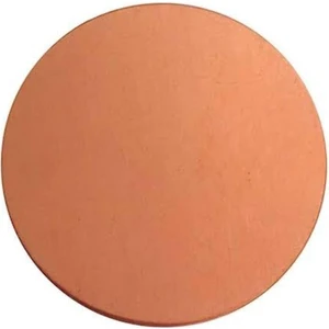 Bakır Yuvarlak Levha 1mm Kalınlık