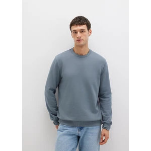 Bisiklet Yaka Gri Sweatshirt 0S10457-80889
