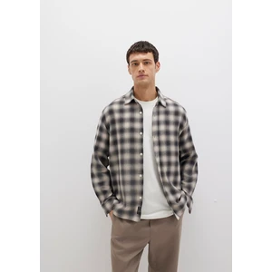 Kareli Gri Gömlek 0211646-90858