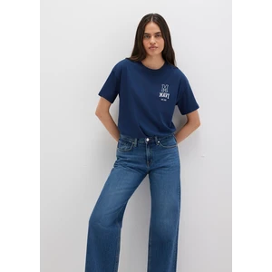 Mavi Logo Nakışlı Lacivert Tişört 1613467-70488