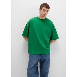 Bisiklet Yaka Basic Yeşil Tişört 0611931-85916