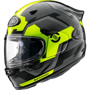 Quantic Face Fluor Yellow Kapalı Kask