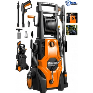 GR-T-180 Çelik Şanzuman Musluk ve Kovadan Çekme Yüksek Basınçlı Bahçe Oto Yıkama Makinesi