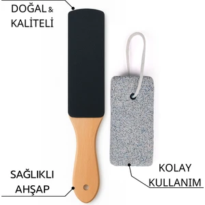 Ahşap Topuk Törpüsü ve Ponza Taşı 