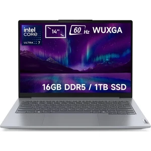 ThinkBook 14 G7 IML Intel Core Ultra 7-155H 16GB DDR5 1TB SSD 14 inç WUXGA 60Hz IPS FreeDos Laptop (21MR0050TRv1)