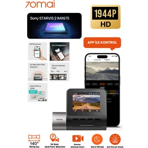 Dash Cam A510 Araç İçi Kamera 2024