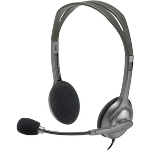 H111 Kablolu Stereo Kulaklık - Gri