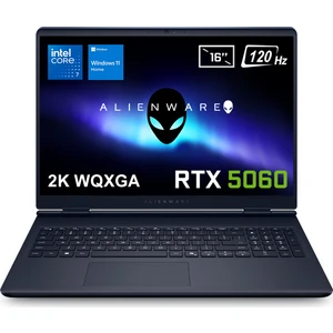 Alienware 16 Aurora Intel Core 7-240H 16GB DDR5 1TB SSD RTX5060 8GB 80W 16 inç 2K WQXGA 120Hz WVA Windows 11 Home Taşınabilir Bilgisayar (AC16250-C716156W)