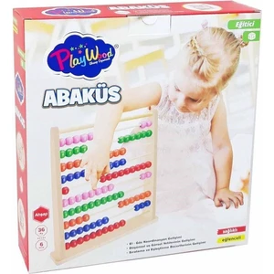 ONY-378 Onyıl Kut Ahşap Büyük Abaküs Oyuncak