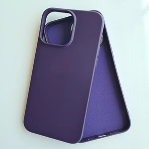 Pirok Store  İphone 14 Pro İle Uyumlu LOGOSUZ İçi Kadife Esnek  Silikon Lansman Kılıf
