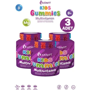 Kids Multivitamin 60 Gummies 3 Adet