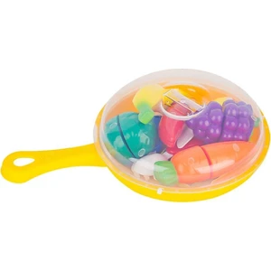 Birlik Toys Tavada Kesilebilen MeyVe Sebze Oyun Seti 15 Parça Renkli Plastik Eğlenceli