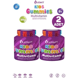 Kids Multivitamin 60 Gummies 2 Adet