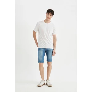 Skinny Fit Jean Bermuda Şort A4803AX24SM