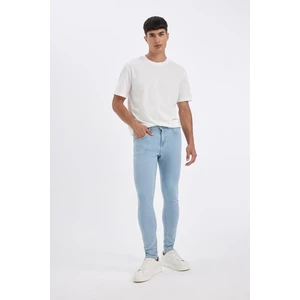 Super Skinny Fit En Dar Kalıp Normal Bel Ekstra Dar Paça Jean Pantolon A6942AX24SP