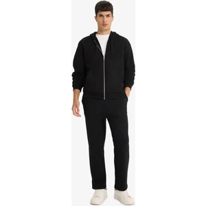 Regular Fit Eşofman Altı İçi Polarlı Basic Düz Cepli Beli Bağcıklı Düz Paça D7836AX25SP
