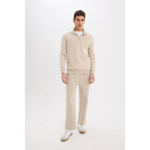 Regular Fit Eşofman Altı İçi Polarlı Basic Düz Cepli Beli Bağcıklı Düz Paça D7836AX25SP