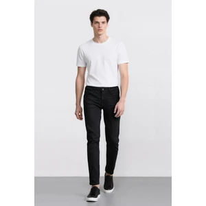 Sergio Regular Fit Normal Kalıp Normal Bel Boru Paça Siyah Jean Pantolon W6868AZ25SP