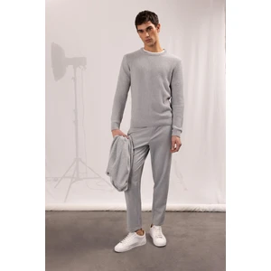 Jogger Düz Paça Her Yöne Esneyen Yazlık Kumaş Pantolon T6317AZ25SP