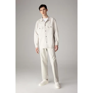 Yazlık Gabardin Pantolon Straight Fit Bol Rahat Kesim Cepli Düz Paça B4089AX24SP