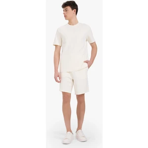 Regular Fit Dokulu Beli Bağcıklı Şort E2588AX25SM