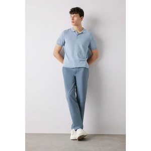 Regular Fit Normal Kesim Yazlık Düz Paça Chino Kanvas Pantolon D7349AX25SP