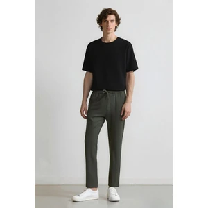 Jogger Pantolon Beli Bağcıklı Cepli Düz Paça D8641AX24AU