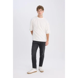 Slim Tapered Fit Dar Kalıp Normal Bel Daralan Paça Jean Pantolon D8748AX25SP