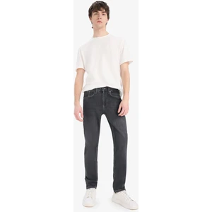 Slim Tapered Fit Dar Kalıp Normal Bel Daralan Paça Jean Pantolon E7033AX25SP