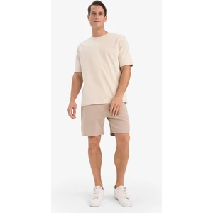 Erkek Beli Bağcıklı Cepli Basic Düz Şort E2616AX25SM