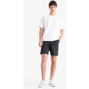 Relax Fit Beli Bağcıklı Bermuda Şort E1236AX25SM