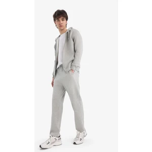 Regular Fit Fleto Cepli Düz Paça Kalın Eşofman Altı D7601AX25SP