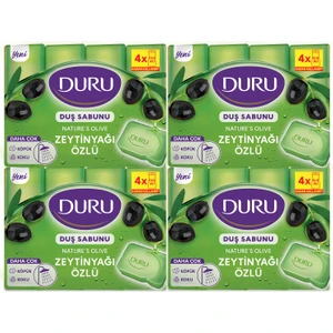 Natural Olive Zeytinyağlı 16 Adet Banyo Sabunu 4x600gr