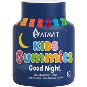 Gummies Rezene Melisa Valerian Lavanta KIDS 60 Çiğnenebilir Form