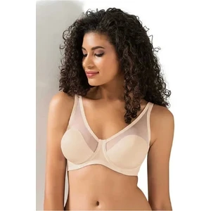 Le Jardin 9200-C Balenli Desteksiz Tül Detaylı Soft C Cup Toparlayıcı Sütyen