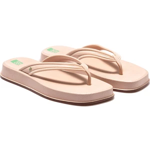 Atemporal Flatform Kadın Parmak Arası Terlik Pudra 35/42