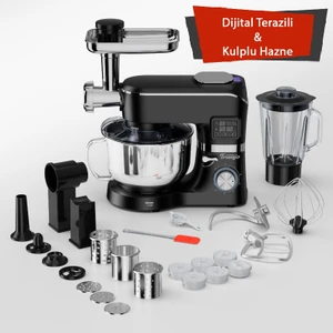 Çok Işlevli Kıyma Çekme Hamur Mayalama Blender Makinesi