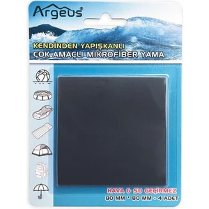 Kendinden Yapışkanlı Tamir Yaması Antrasit - (Mont, Şemsiye, Şişme Yatak)