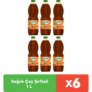 Soğuk Çay Şeftali 1 L x 6 Adet