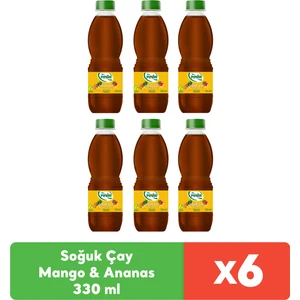 Soğuk Çay Mango & Ananas 330 ml x 6 Adet