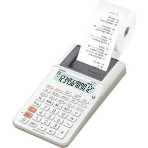 HR-8RC-WE 12 Hane Beyaz Şeritli Hesap Makinesi