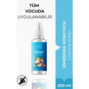 Sinek & Böcek & Haşere Kovucu Güçlendirilmiş Vücut Koruyucu Doğal Sprey 100 ml