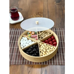 Bambu 6 Lı Bölmeli Çerezlik