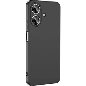 Realme Note 60 Uyumlu Kılıf Mara Lansman Soft Silikon Içi Kadife Siyah