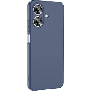 Realme Note 60 Uyumlu Kılıf Mara Lansman Soft Silikon Içi Kadife Lacivert