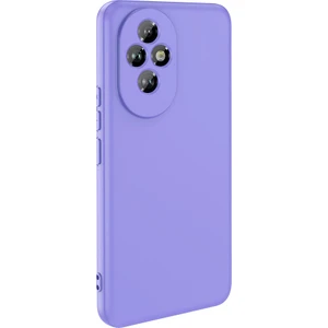 Honor 200 Uyumlu Kılıf Mara Lansman Soft Silikon Içi Kadife Lila