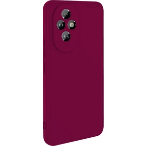 Honor 200 Uyumlu Kılıf Mara Lansman Soft Silikon Içi Kadife Mürdüm